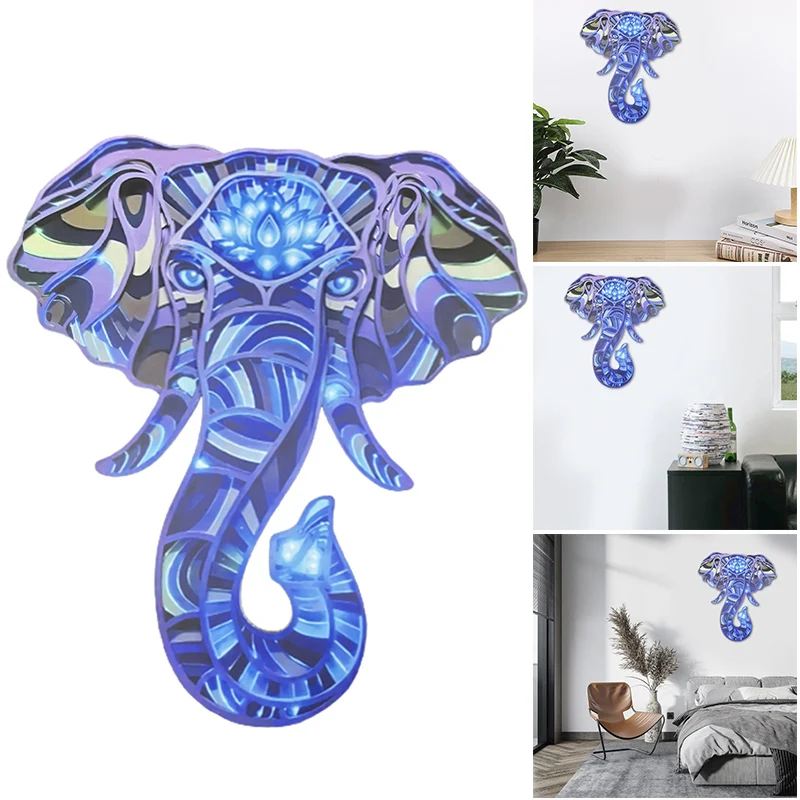 

Настенный светильник из ПВХ с мандалой ручной работы, ночник для йоги, светодиодный светильник для дома, спальни E7