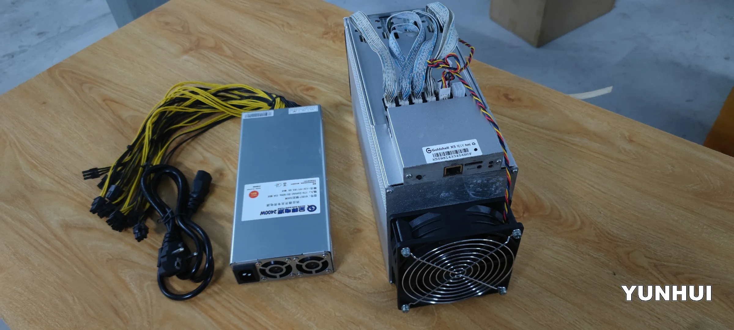Free ship Used DOGE LTC miner Goldshell X5 850M Scrypt Asic miner More economical than Mini-Doge LT5 Innosilicon A6+ A4+ L3+ L7