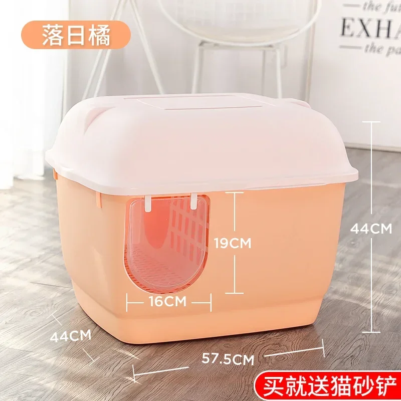 Угловой шкаф большой ящик для туалета закрытая мебель кошек милый туалет