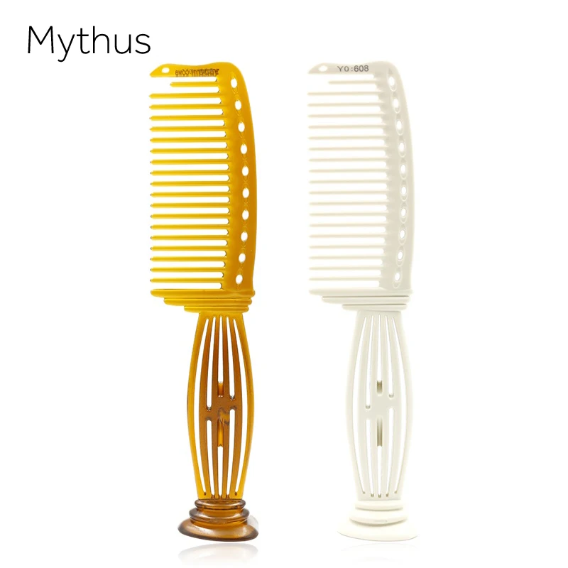 

Professional Salon Wide Tooth Comb Resin Material Barber Large Tooth Comb Stylist Stylig Tools Accessories Anti-static Hair Comb