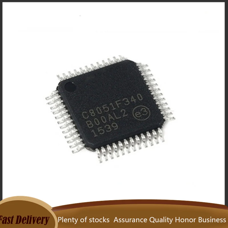 

New 5pcs/lot C8051F340-GQR C8051F340 TQFP-48 8bit Microcontroller Chip