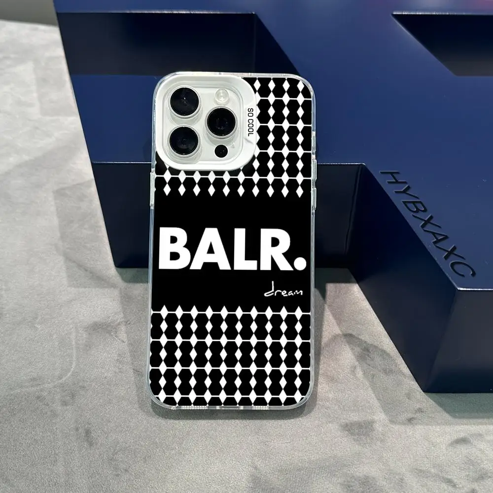 Роскошный дизайн B-Balr Чехол для телефона IMD ДЛЯ IPhone 16 15 14 13 Pro Plus ProMAX Подходит Samsung