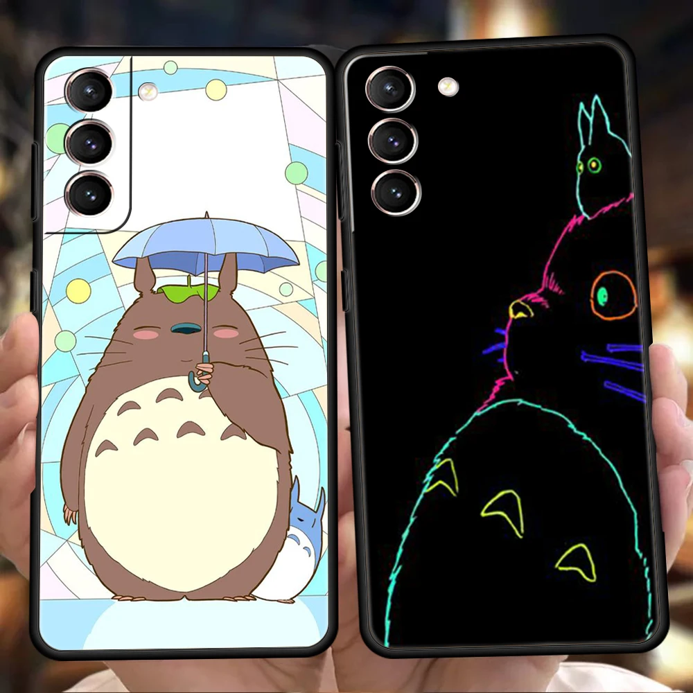 

Anime Spirited Away Totoro Phone Case For Samsung Galaxy S23 S22 S20 S21 FE Note 20 10 Ultra S10 S10E M21 M22 M32 Plus 5G Cover