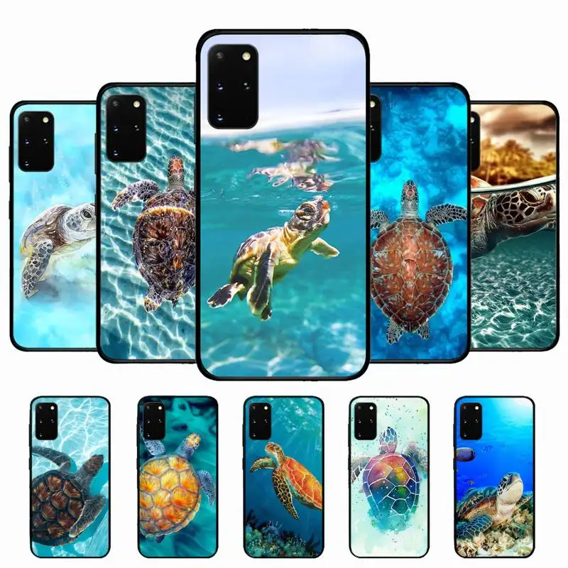 

Ocean Sea Turtle Phone Case for Samsung S10 21 20 9 8 plus lite S20 UlTRA 7edge