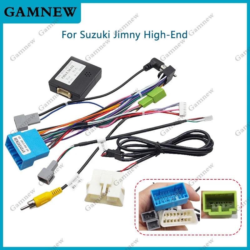 Фото Автомобильный Android 16PIN жгут проводов питания с Canbus для Suzuki Jimny High-End №1