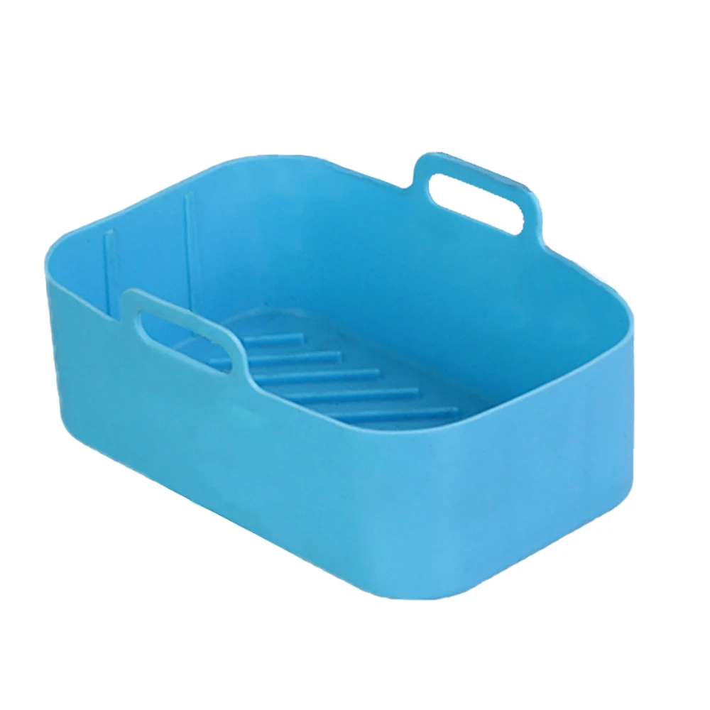 

Air Fryer Reusable Liner Air fryer Basket Replacement of Parchment Paper Liners Non Stick Basket for Baking Cooking A