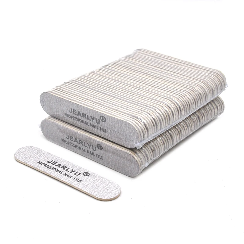 100 шт. наждачная бумага профессиональные деревянные пилки для ногтей зернистость