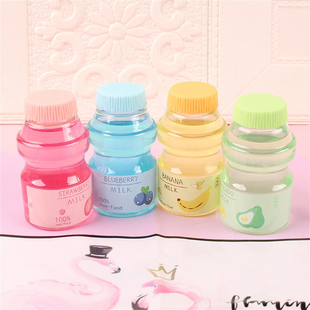 

100ml Clear Slime For Kids Scented Crystal Slime Fluffy Stretchy Soft Putty Antistress Toy Fake Candy Party Favor Gift Slime Kit