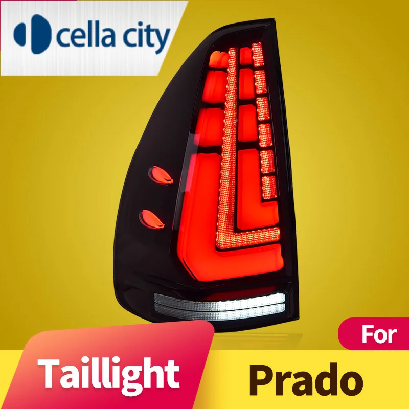 

Car Styling Tail Light for Prado Tail Lights 2003-2009 Prado 2700 4000 LC150 LED Tail Lamp GX460 DRL Signal auto Accessories