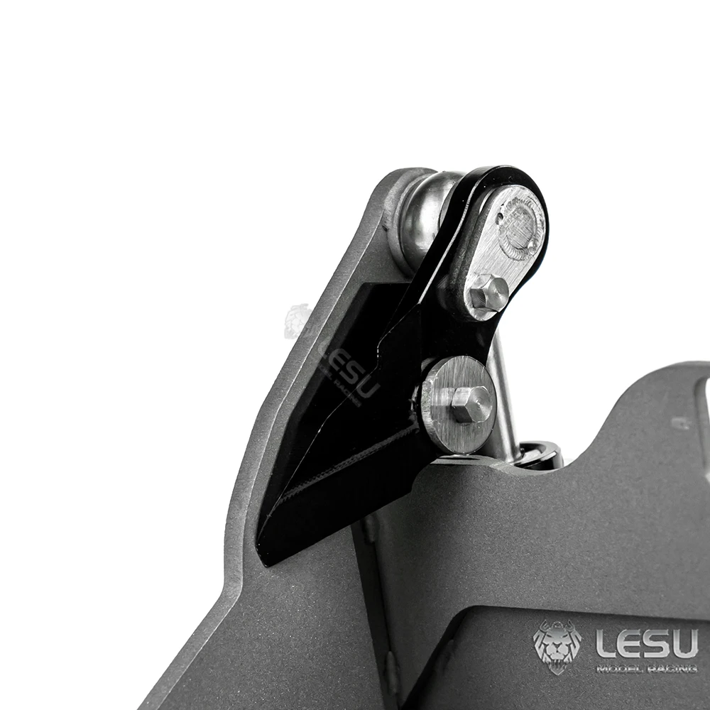 LESU 1/14 металлическое открывающееся ведро для гидравлического 4X4 колесного