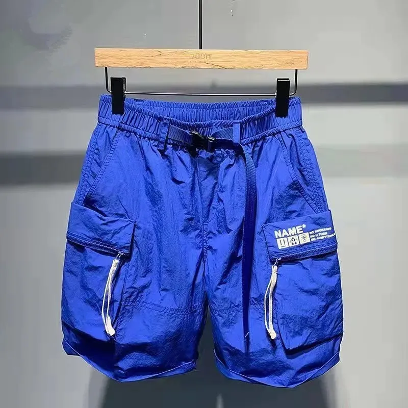 

Korean Fashion Sports Shorts Man Quick Dry Pants Summer New 2023 All-match Sports Casual Pants Baggy Haren Pants Vetements Homme