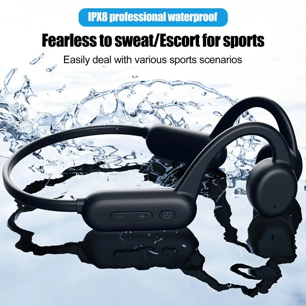 

Bone Conduction Earphones Safe Non-invasive Earphones Waterproof Bone Conduction Wireless Headphones Hifi Sound Noise Reduction
