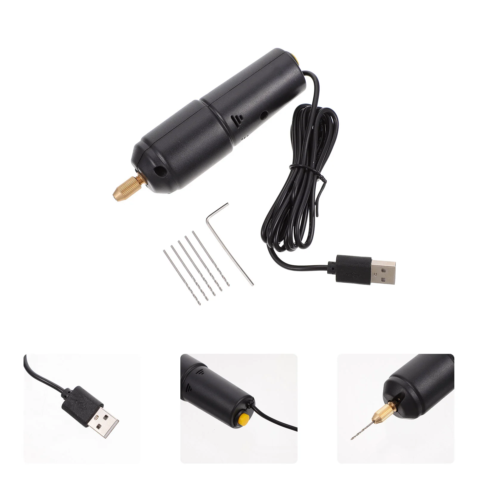 

1 компл. Ручная мини-дрель аэромайзер жемчужный эпоксидный Дырокол USB электрическая ручная дрель