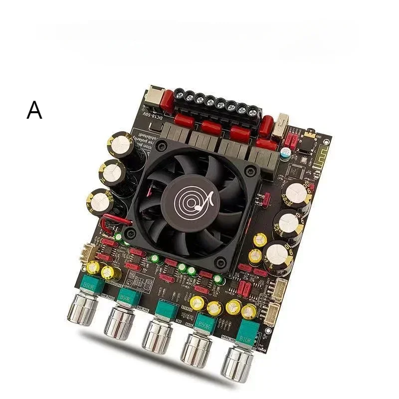 Модуль усилителя мощности ZK-AS21P TPA3255*2 2 1-канальная плата Bluetooth 300 Вт + 600