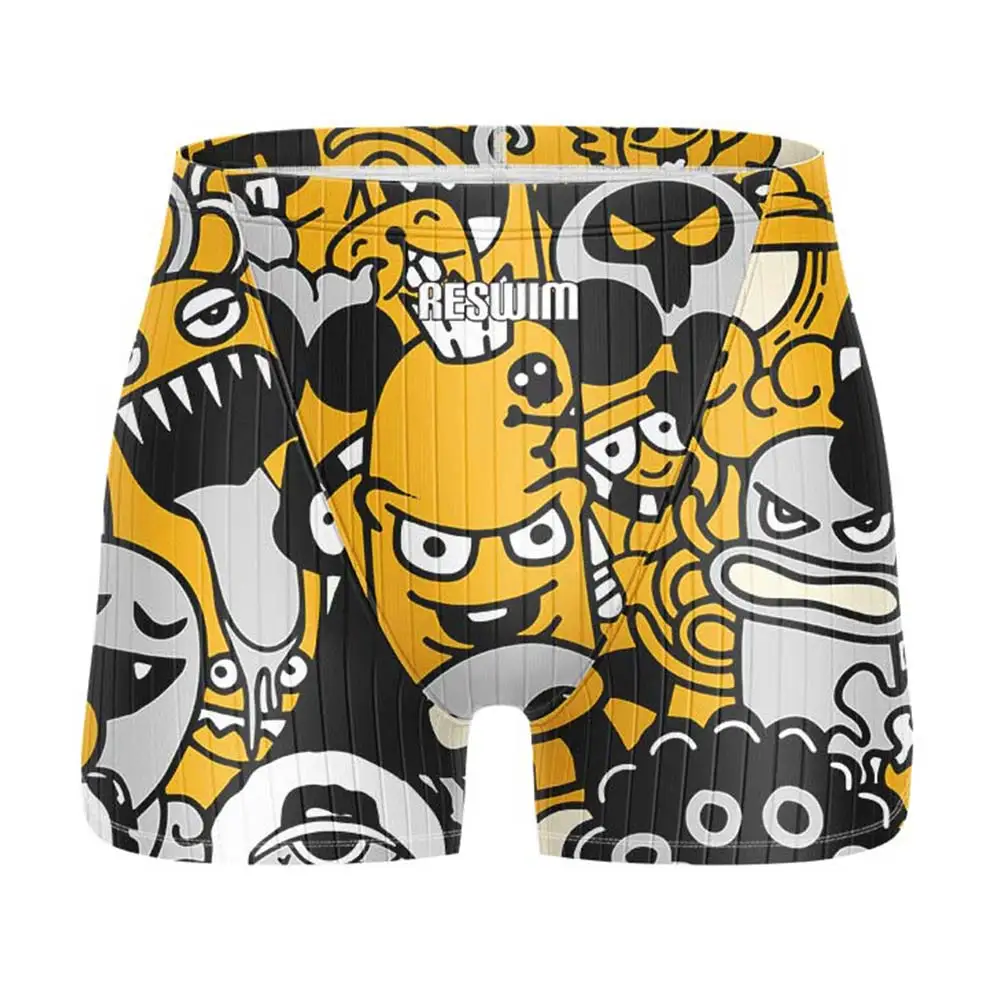 Забавные плавки купальник-джаммер шорты летние мужские спортивные