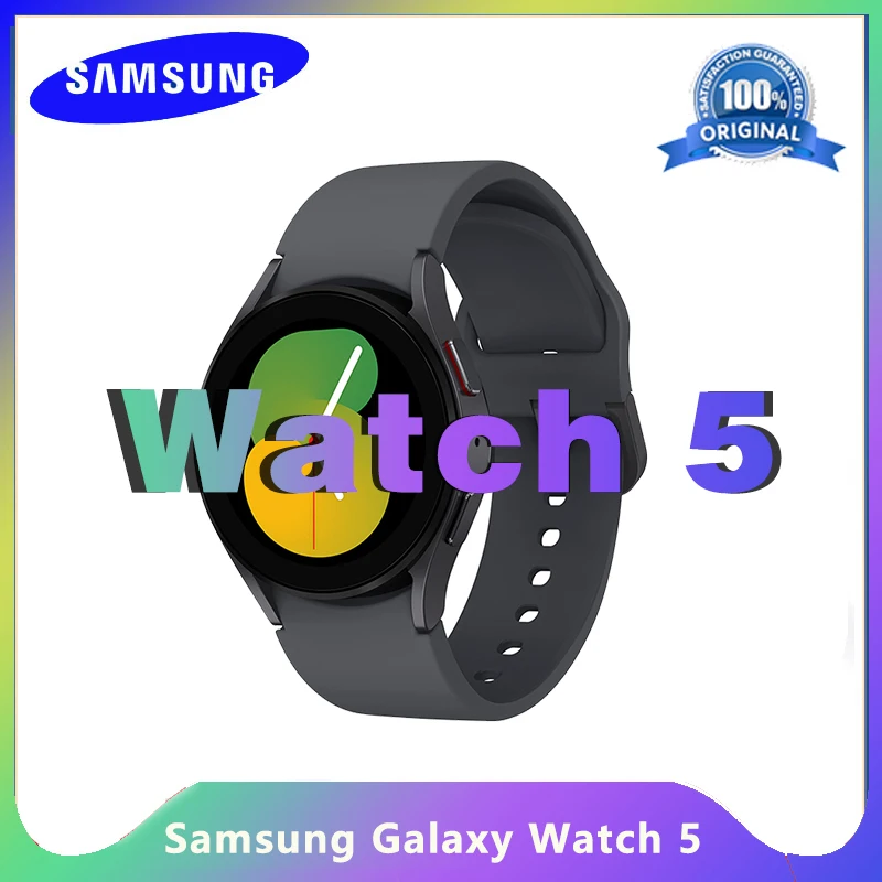 

Смарт-часы Samsung Galaxy Watch 5 с сапфировым стеклом, дисплеем, измерением кровяного давления, ЭКГ, фитнес-часы для Galaxy S23 Ultra