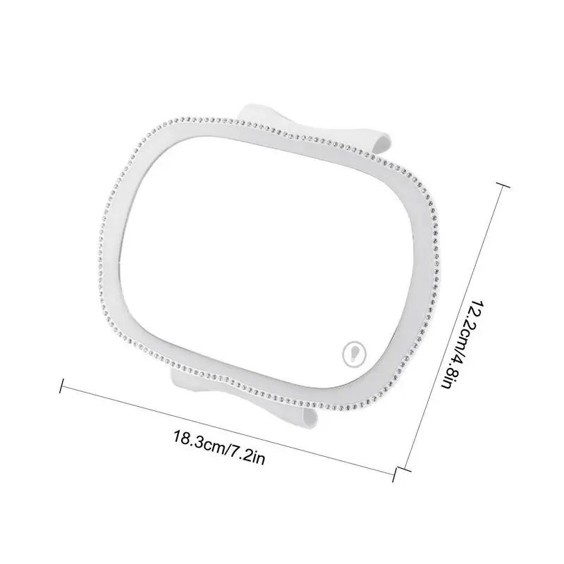 Автомобильное зеркало для макияжа автомобиля солнцезащитный козырек