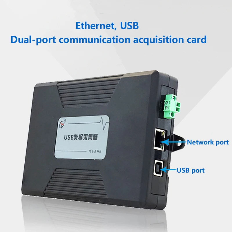 Ethernet-карта для сбора данных Labview аналоговый захват USB 250ks/s 500ks/s AD вход DA выход