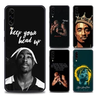 phone case for samsung a10 e s a20 a30 a30s a40 a50 a60 a70 a80 a90 5g a7 a8 2018 soft silicone cover yinuoda rapper 2pac tupac