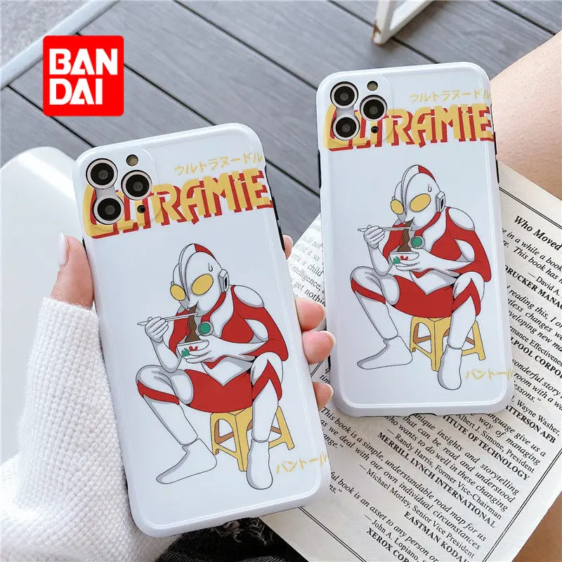 

Bandai Ultraman Funny Phone Case for iphone 13 13Pro 12 12Pro 11 Pro X XS Max XR 7 8 Plus Boy Cartoon Covers Fundas Shell