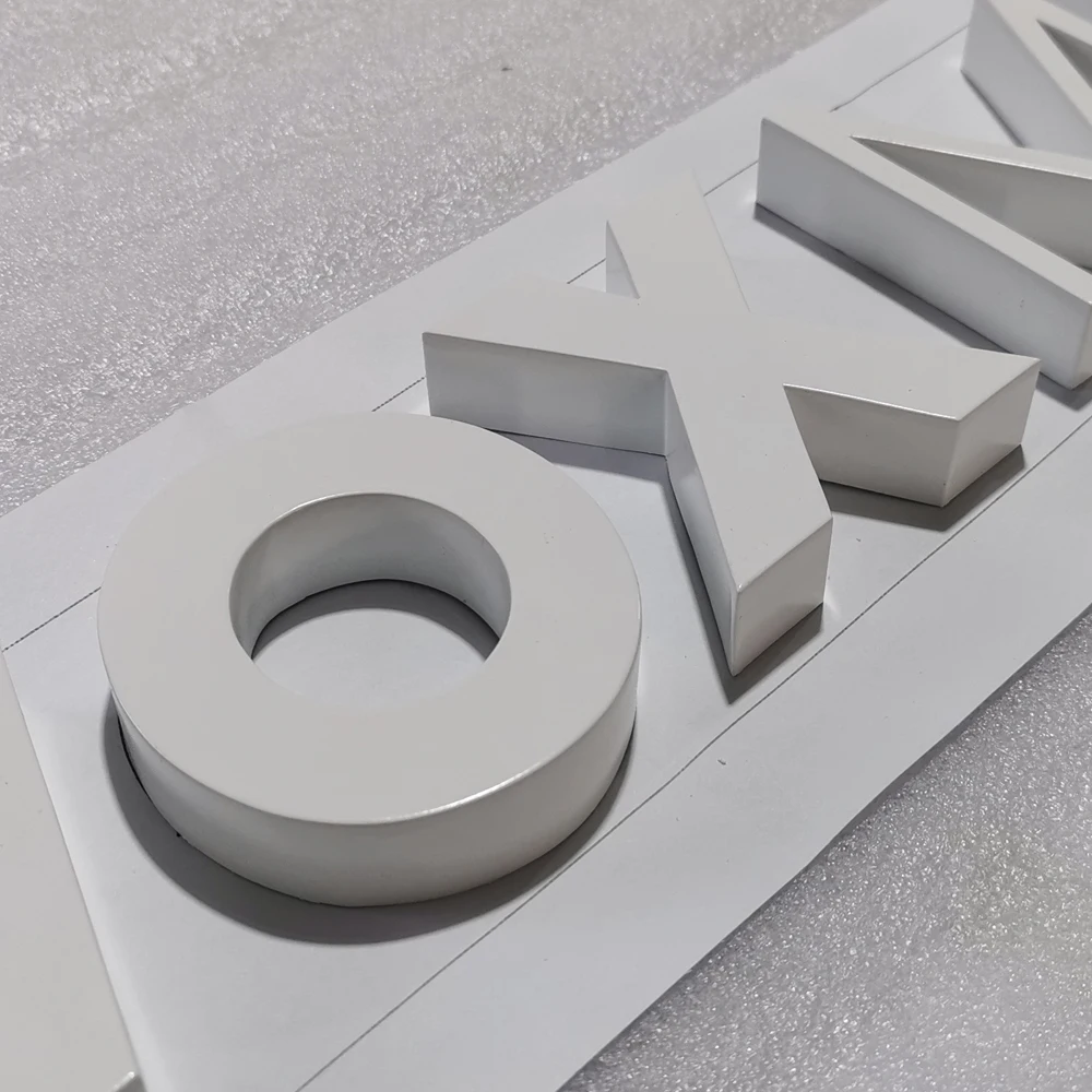 Professional designed 3D cutting acrylic cutting letters