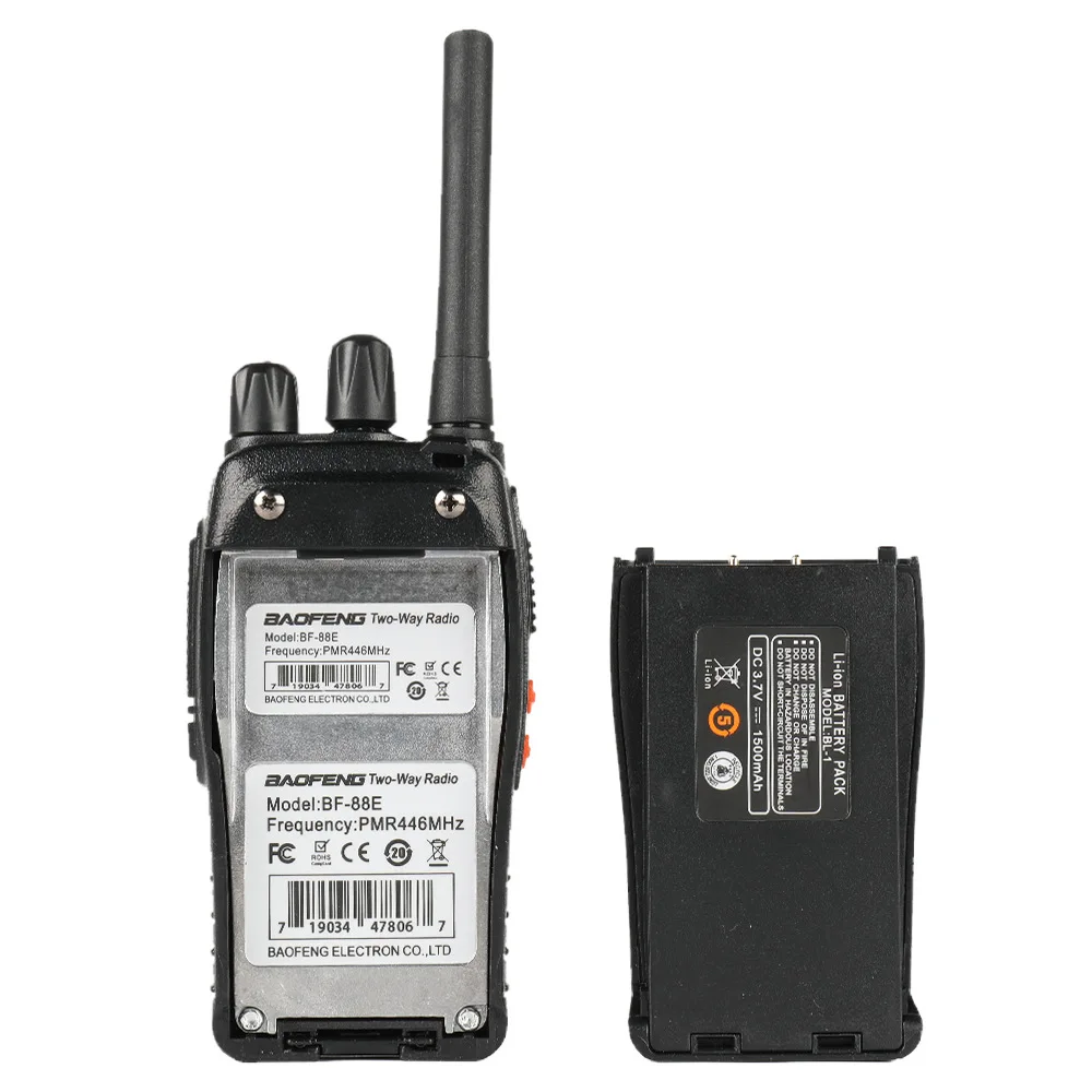 New BF-88E Walkie-talkie Baofeng PMR446 Wireless High-power Communication Equipment Handset BAOFENG