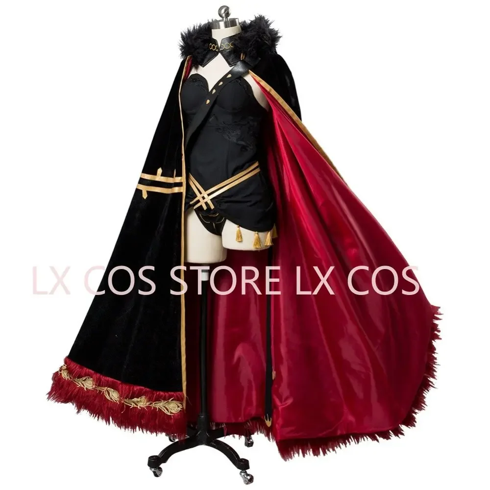Fate/Grand Order Косплей Костюм Fgo Ereshkigal Полный комплект Униформа с халатом Хэллоуин