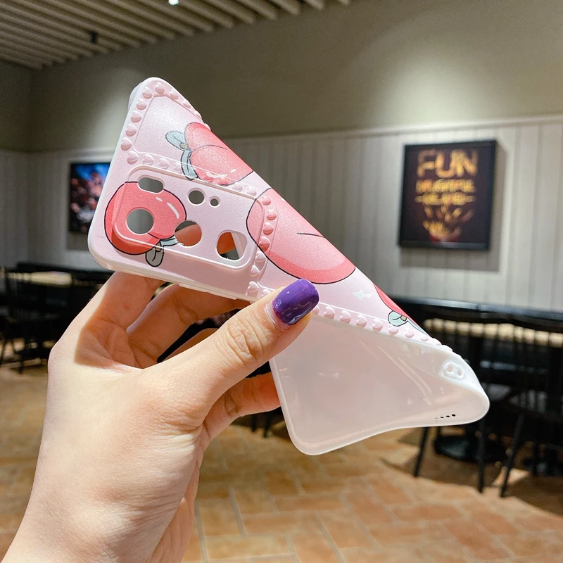 Cute Cartoon Love Heart Silicone Cover Case for Samsung Galaxy S20 FE S20 Plus Note 20 Ultra 10 Lite A51 A71 A32 A12 A11 A52 A72