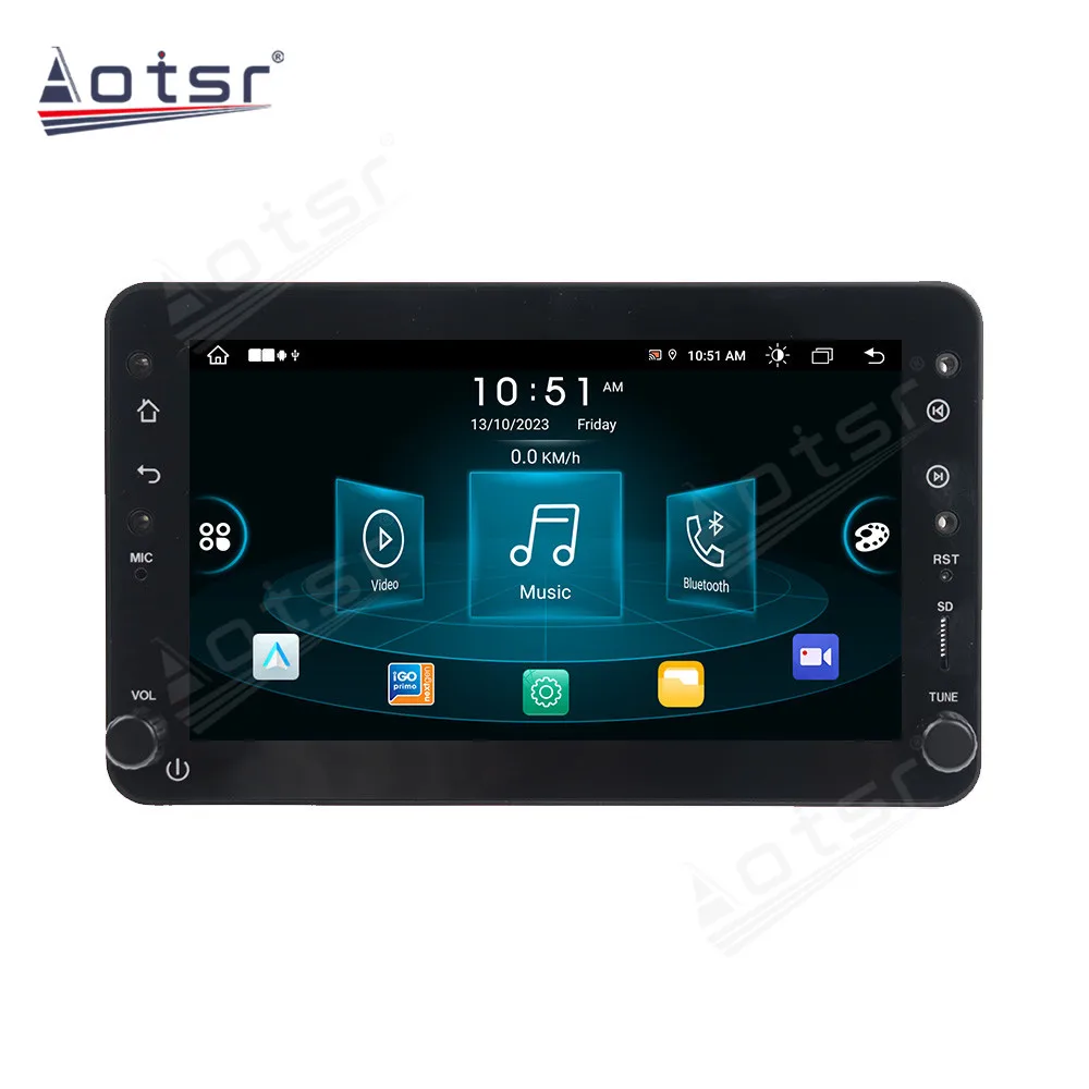 7-дюймовый навигационный 8-ядерный процессор для Alpha Romeo 2005-2011 автомобильный