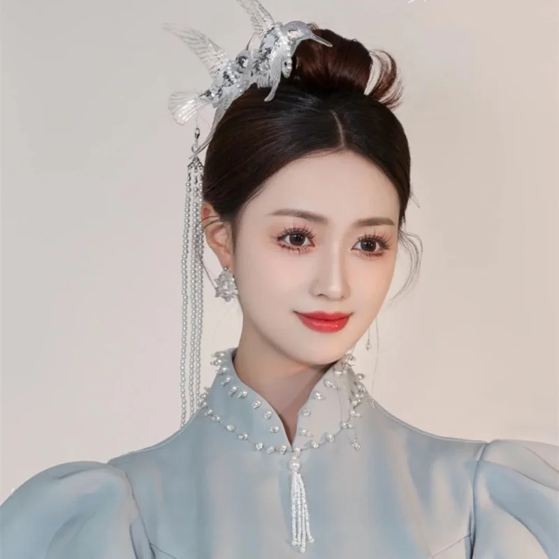 Новые китайские классические свадебные аксессуары для волос Xiangsique