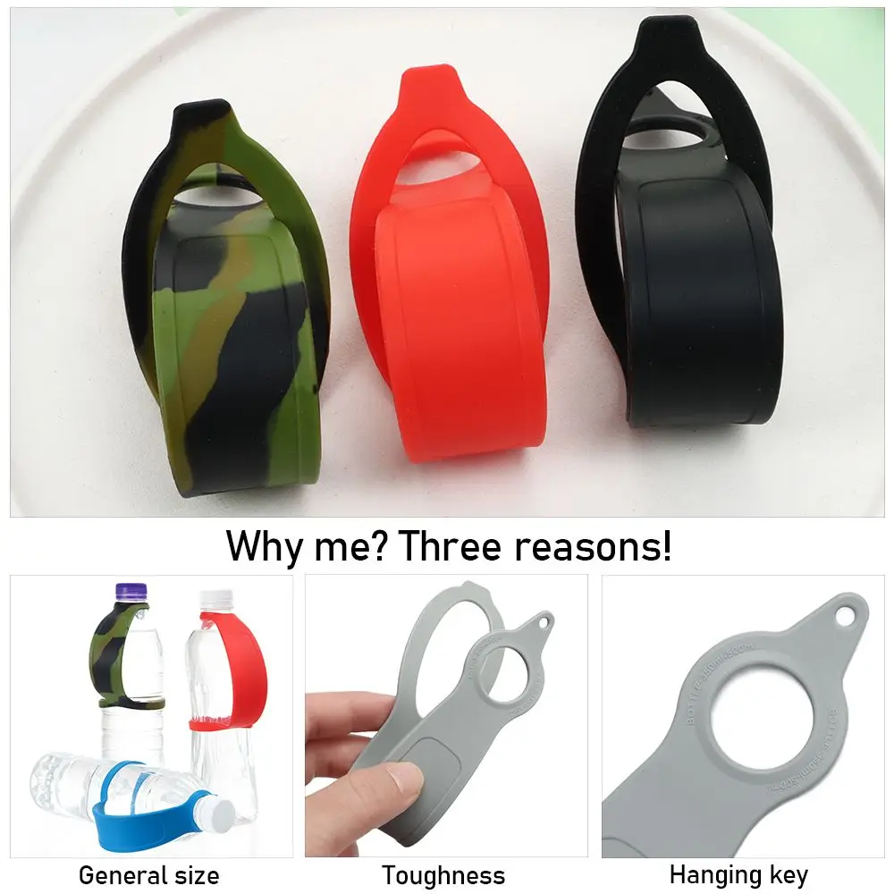 

Tools Safety Clasp Buckle Camping Hiking Water Bottle Belt Silicone Bottles Hanger Holder Hook Clip Quickdraw Carabiner