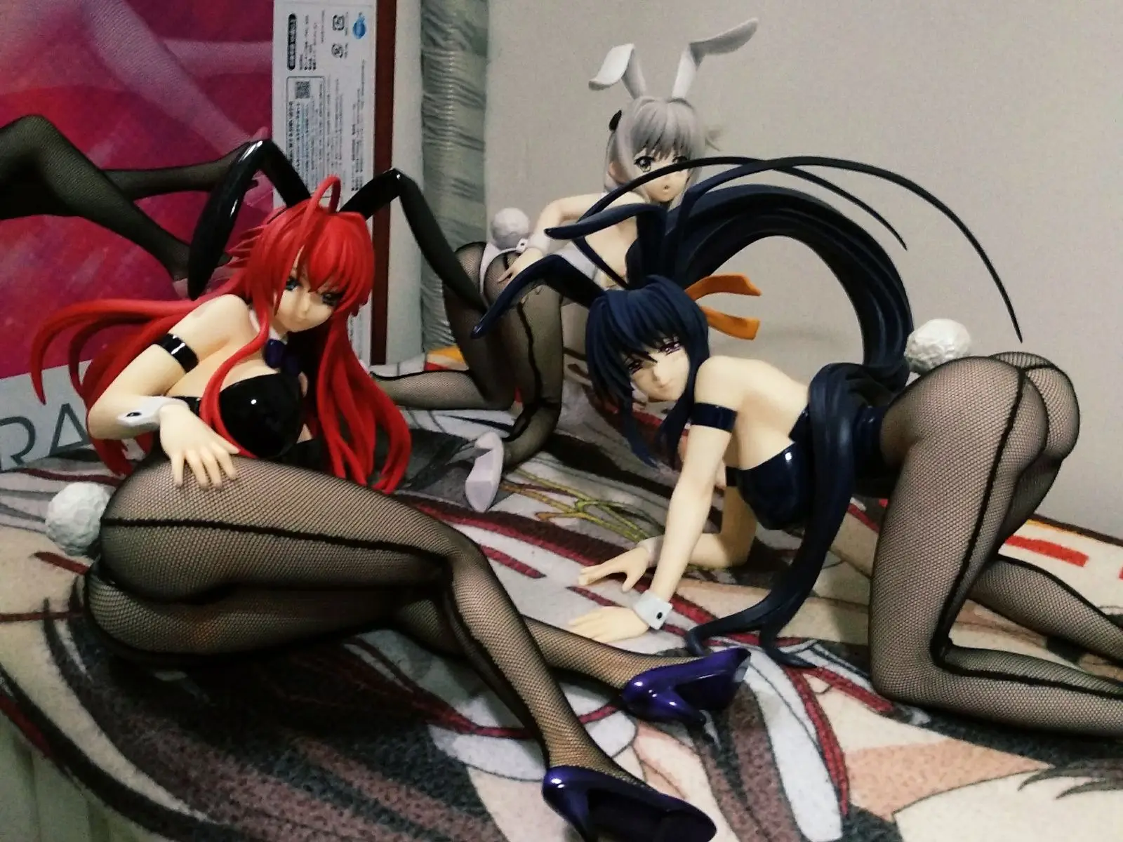 

1/4 FREEing B-style High School DxD Himejima Akeno Rias Gremory Bunny Girl PVC Action Figure Toy Adult Collection Model Doll