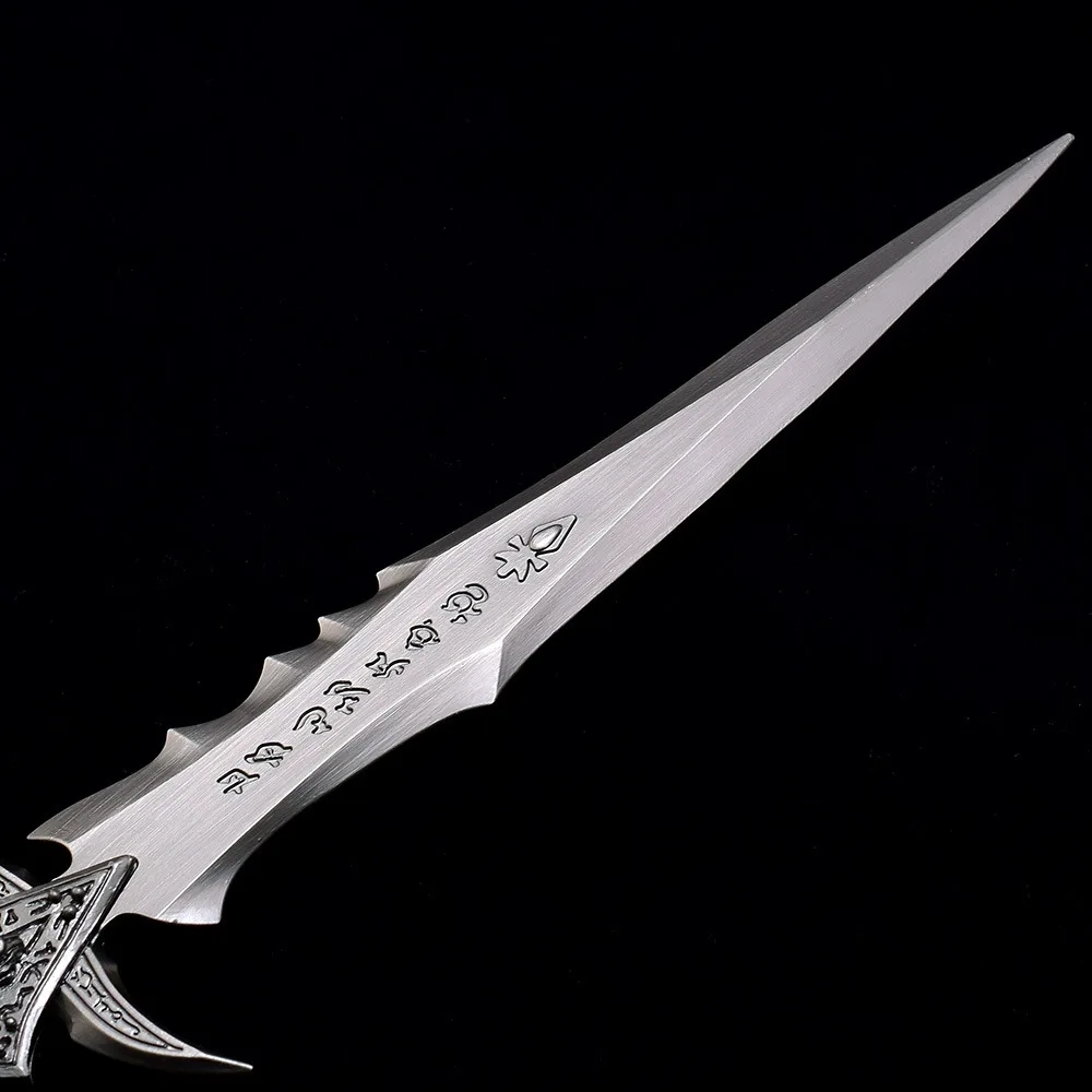 Мини-метал Frostmourne Katana World of Warcraft Lich King Sword из сплава японская катана модель оружия