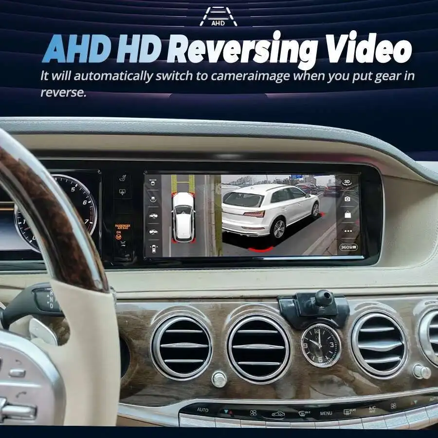 Фото Автомобильный мультимедийный плеер Android для Mercedes S class W221 W222 2005-2013 8 + 128 ГБ ОЗУ WIFI 4G SIM BT GPS Navi Радио AppleCarplay №3