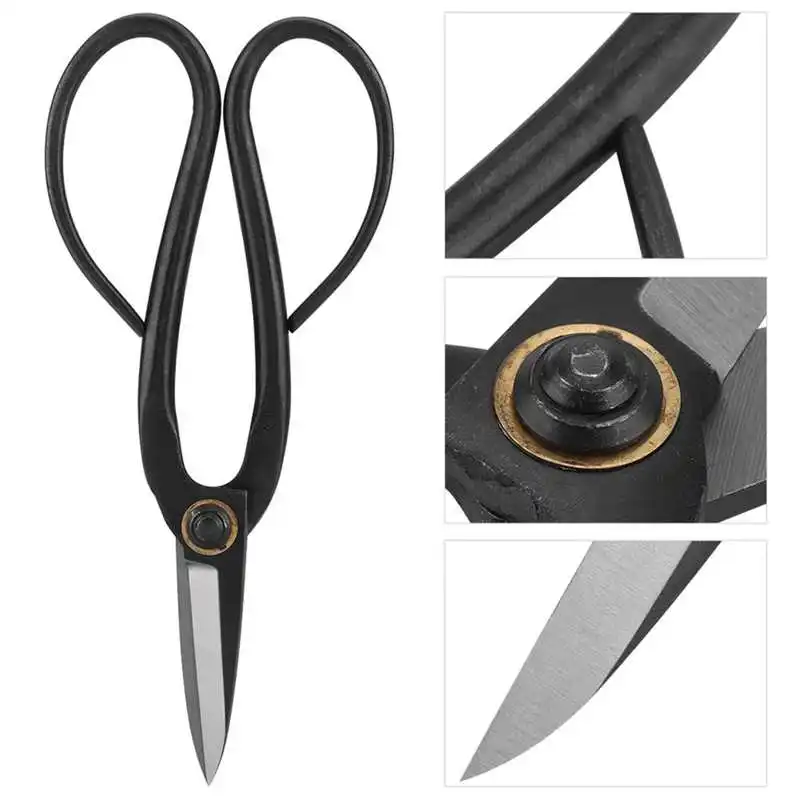 

Bonsai Pruning Tool 205mm Long Handle Bonsai Scissors Pruning Shear Bud Leaves Trimming Tool Garden Equipment Scissor Pruning