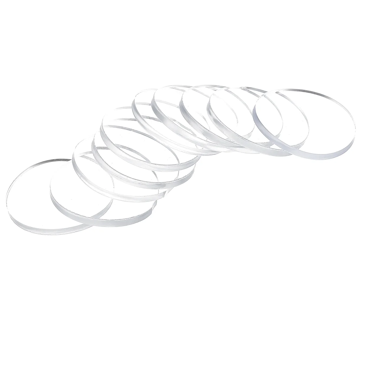 

10pcs Silicone Gasket Glass Damper Anti Glass Table Pad Suction Cup Spacer Wahser