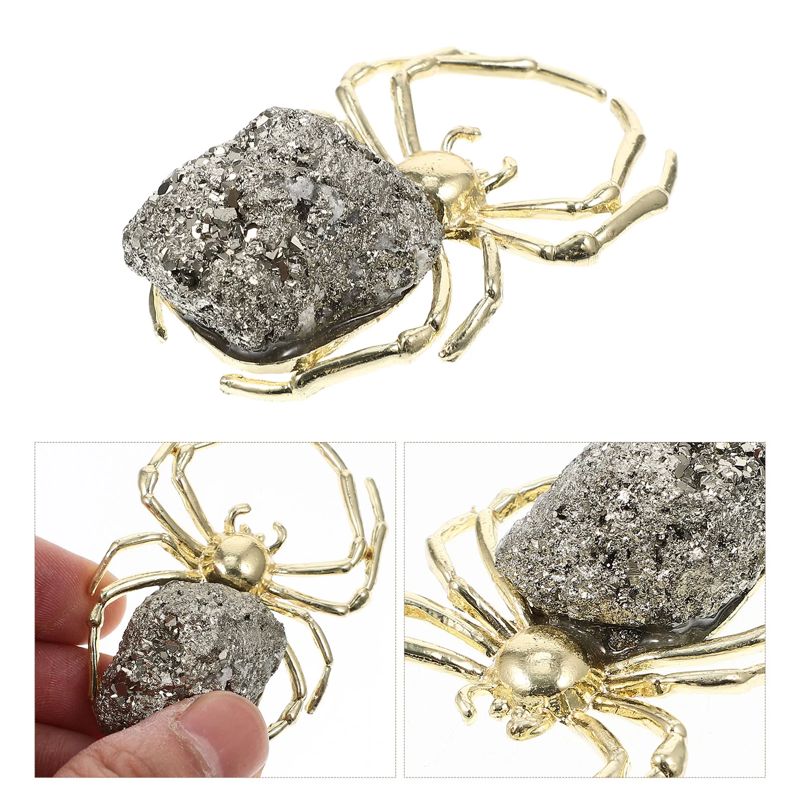 

Crystal Cluster For Home Crystal Cluster Spider Crystal Decoration Crystal Decor Decorative Crystal Cluster