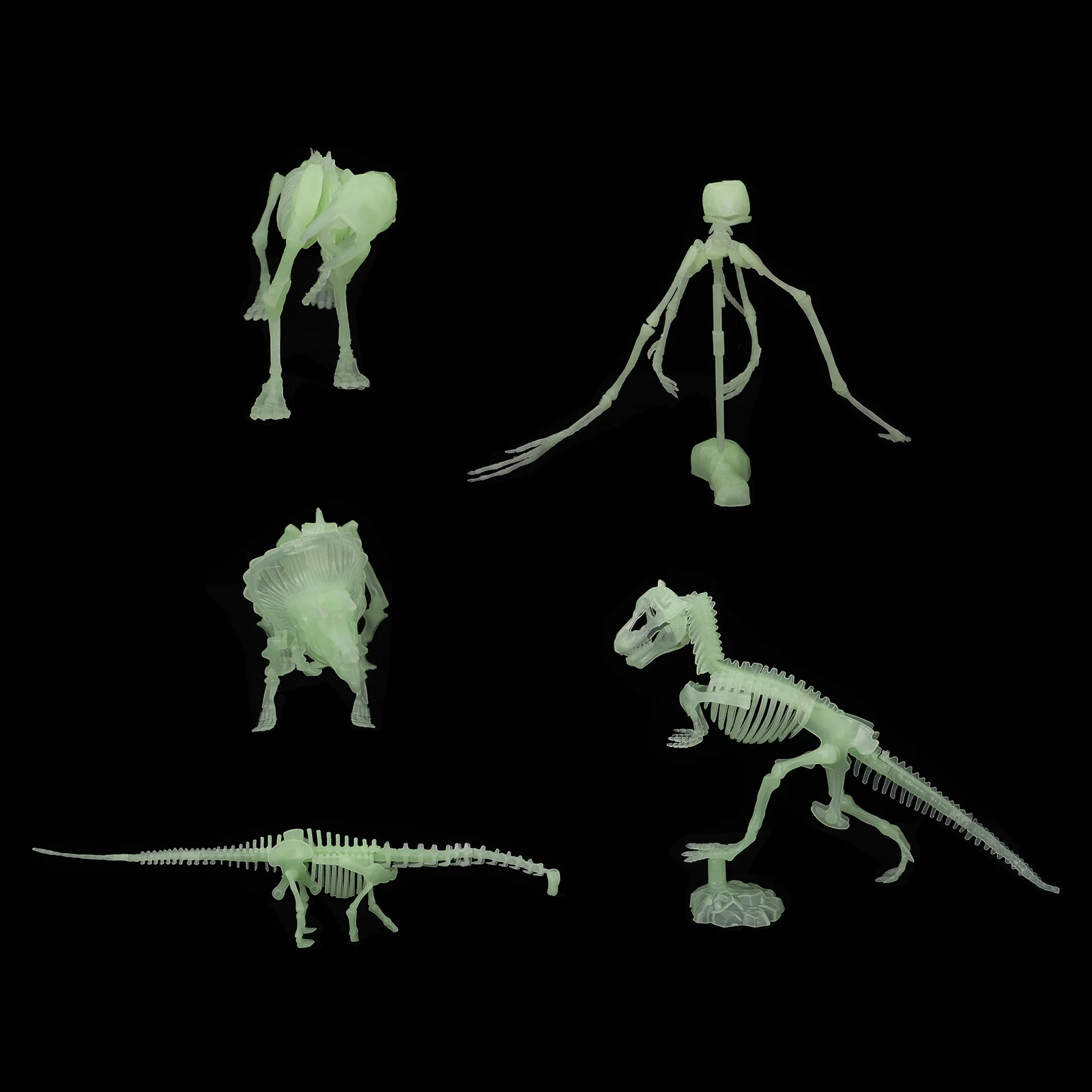 

1 Set Children Dinosaurs Assembling Toys 3D Dinosaurs Skeleton Models Party Prop