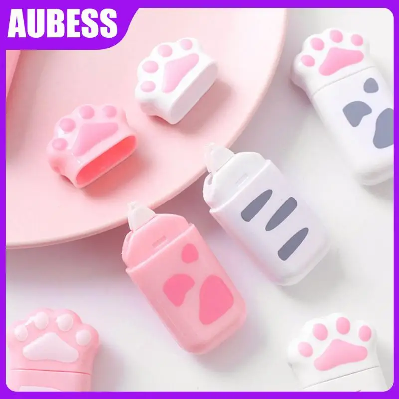 

Correction Student Kids Student Altered Tape Creative Solid Color Stationery Student Stationery Corrector Kawaii Roller Glue