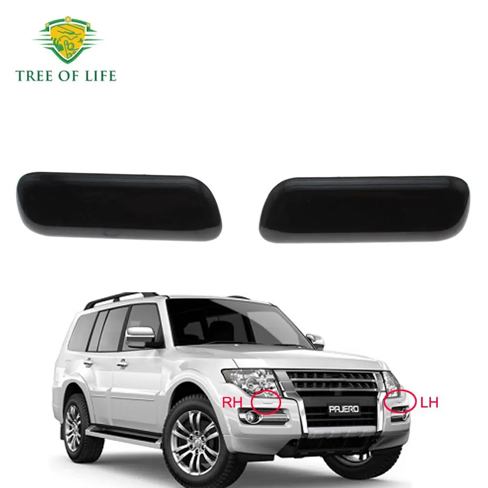 

Для Mitsubishi Pajero Shogun V87 V93 V96 V97 2006-2019 Неокрашенная Передняя фотовспышка