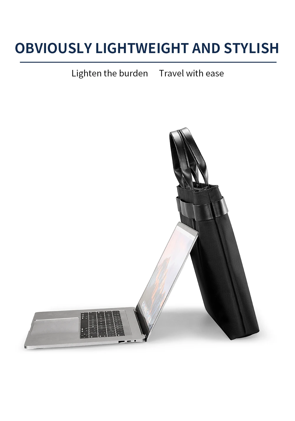 Kingsons 2024 мужской и женский модный деловой портфель 15 6-дюймовая сумка для ноутбука