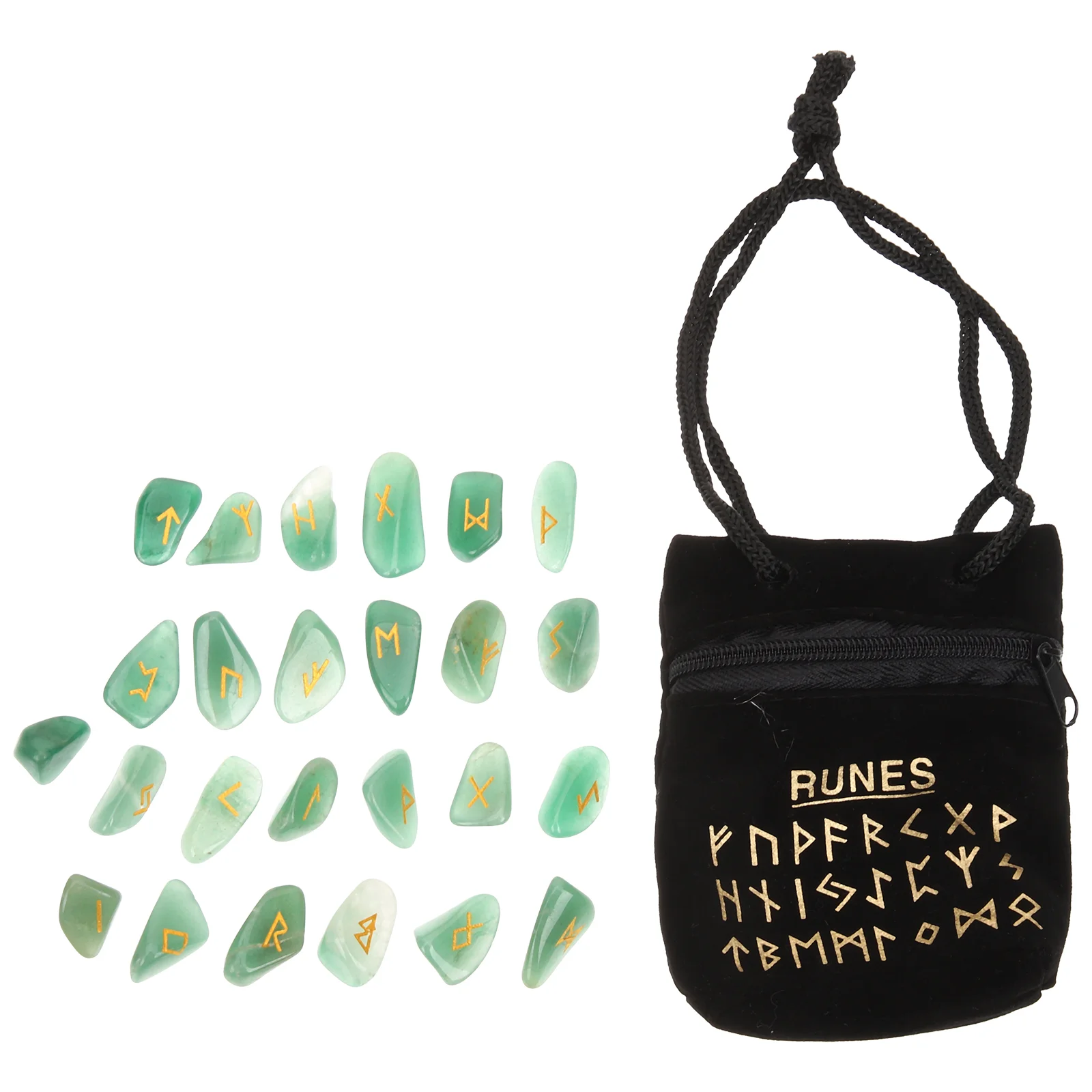 

1 Set Handicrafts Runes Runes Stones Decorative Agate Rune Stones Geology Specimens Delicate Rune Stones for Decor House Adult