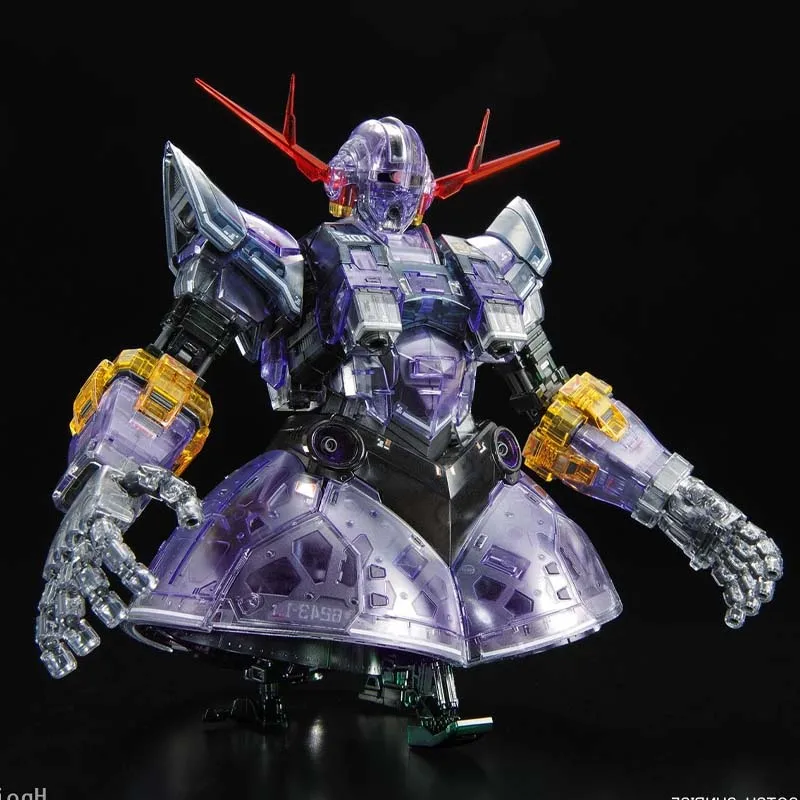Фото Эксклюзивная коллекционная сборная модель Bandai THE GUNDAM BASE RG 1/144 MSN-02 Zeong [Clear Color] — аниме-фигурка, игрушка, подарок на Рождество №4