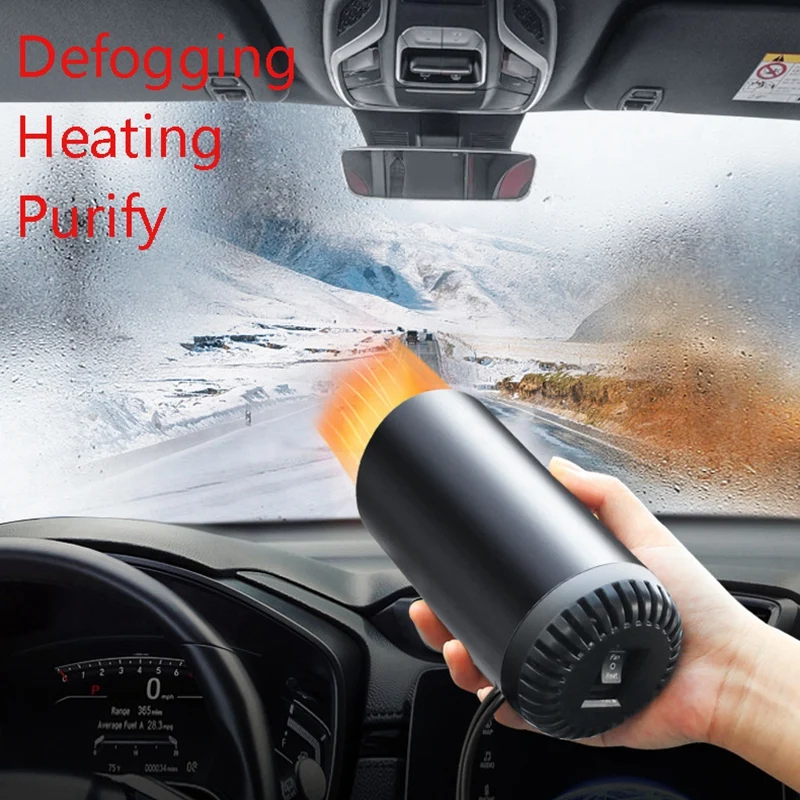 

NEW-2020 New 150W Car Auto Heater 12V Air Purifier Cooler Dryer Demister Defroster Winter For Car