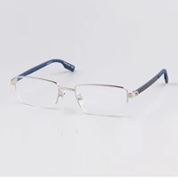 mont brand retro carbon fiber half rim glasses frame men business optical eyewear square prescription eyeglasses frames mb0188o