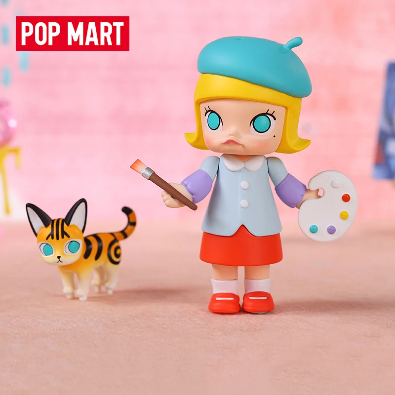 Оригинальный поп-MART Молли арт магнат серии глухая коробка модели игрушки с