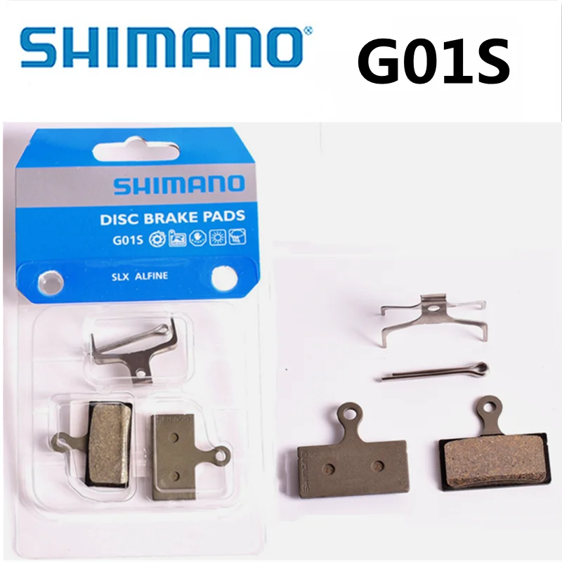 Тормозные колодки Shimano G01S резиновые для горных велосипедов Deore XT SLX m9000 m8000 m7000 M6000