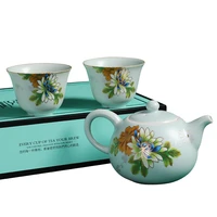 chinese kungfu ceremony teapot tea set porcelain gift mothers fathers day