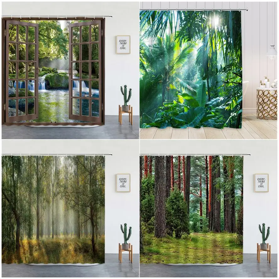 

Тропические джунгли, бананы, пальмы, декорация для дома