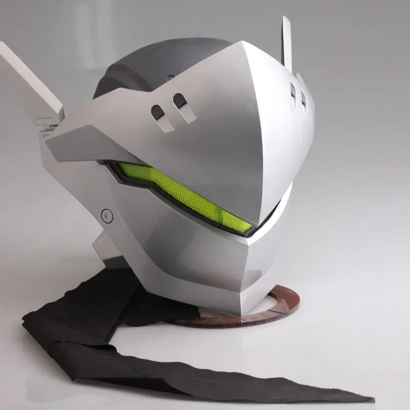 Game Overwatch Shimada Косплей Гэндзи ночная маска на шлем для взрослых мужчин GFRP хеллоуина